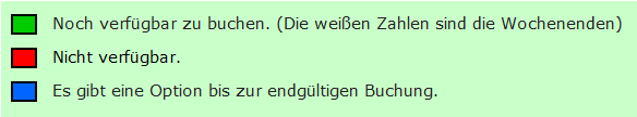 Erklarung verfugbarkeit Ferienhauser im Feriendorf Frankenau