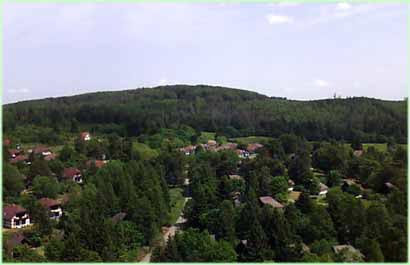 Der stlichen Seite vom Ferienpark-frankenau