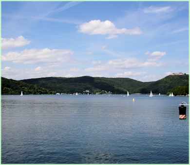 De Edersee met Schloß Waldeck