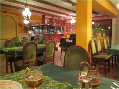 Vooraanzicht van de restaurant Zum Euler