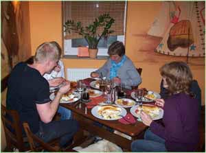 Het restaurant gedeelte