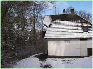 Bungalow 33 in de sneeuw
