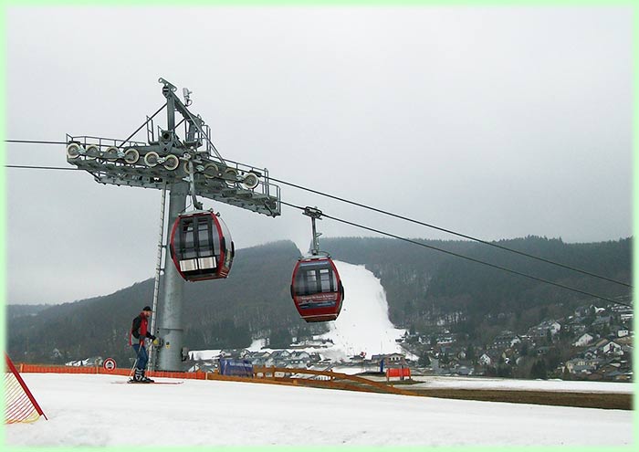 De Ettelsberg Seilbahn in Willingen